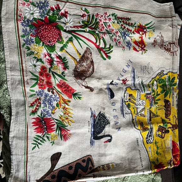 Colorful Australia Map tablecloths - Picture 5 of 8